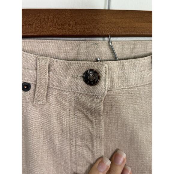 THE ROW Jeans Mid Rise Straight Leg Denim Luxury Preppy Timeless Classic USA - Picture 7 of 10